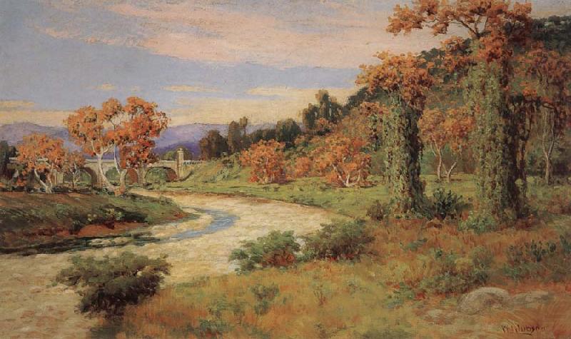 Arroyo Seco with Bridge, William Lees Judson